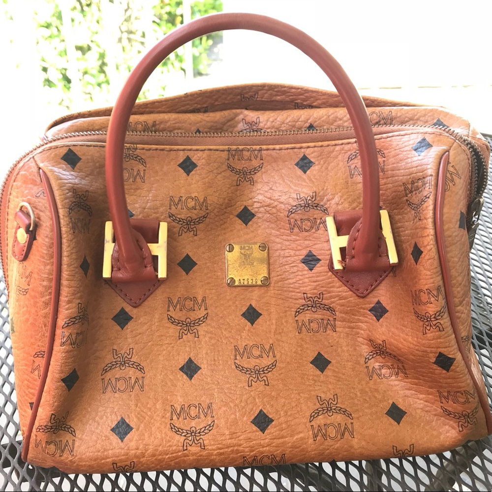 Authentic Vintage MCM Boston 👜